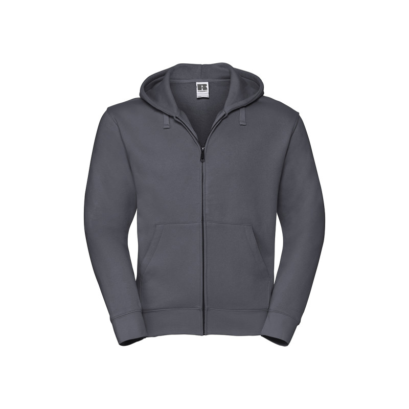 Felpa uomo cappuccio e zip authentic