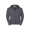 Felpa uomo cappuccio e zip authentic