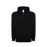 Felpa uomo cappuccio e zip leggera french terry