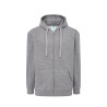 Felpa uomo cappuccio e zip leggera french terry