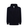 Felpa uomo cappuccio e zip leggera french terry
