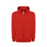 Felpa uomo cappuccio e zip leggera french terry