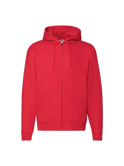 Felpa uomo cappuccio e zip premium