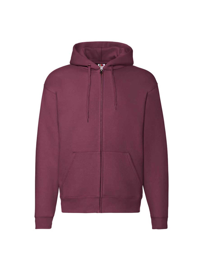 Felpa uomo cappuccio e zip premium