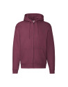 Felpa uomo cappuccio e zip premium