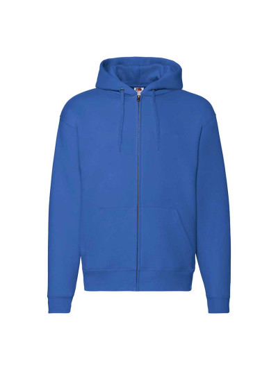 Felpa uomo cappuccio e zip premium