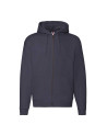 Felpa uomo cappuccio e zip premium