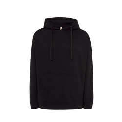 Felpa uomo cappuccio leggera french terry