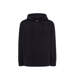 Felpa uomo cappuccio leggera french terry