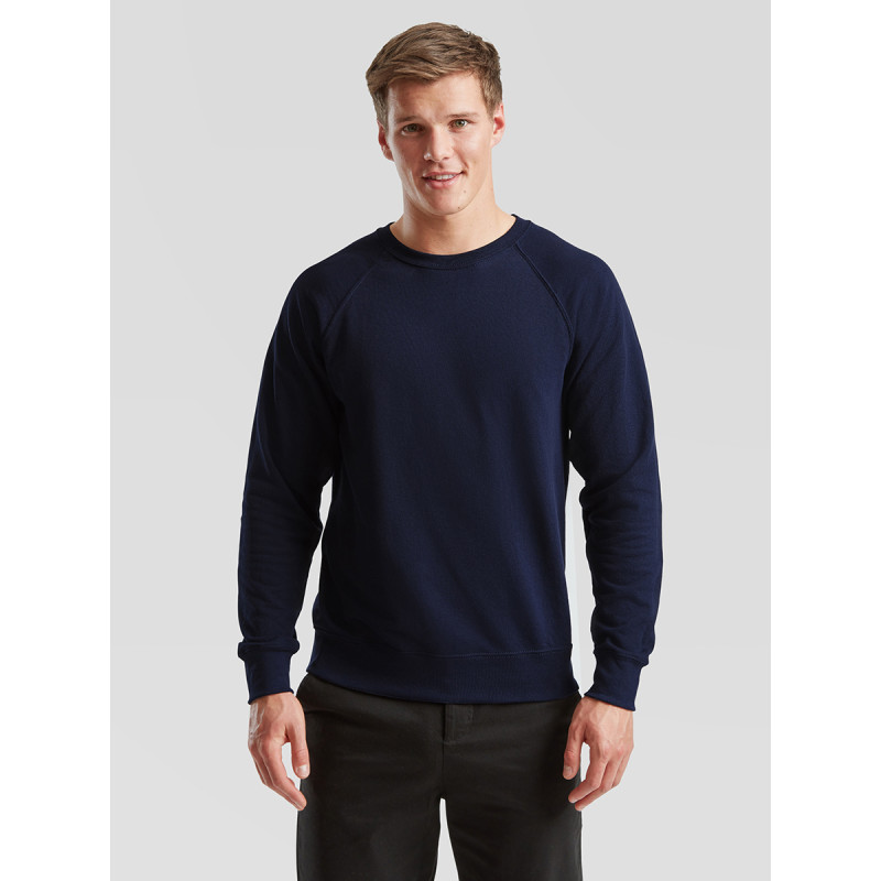 Felpa uomo girocollo leggera lightweight