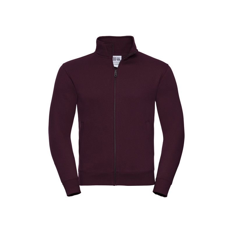 Felpa uomo zip intera authentic