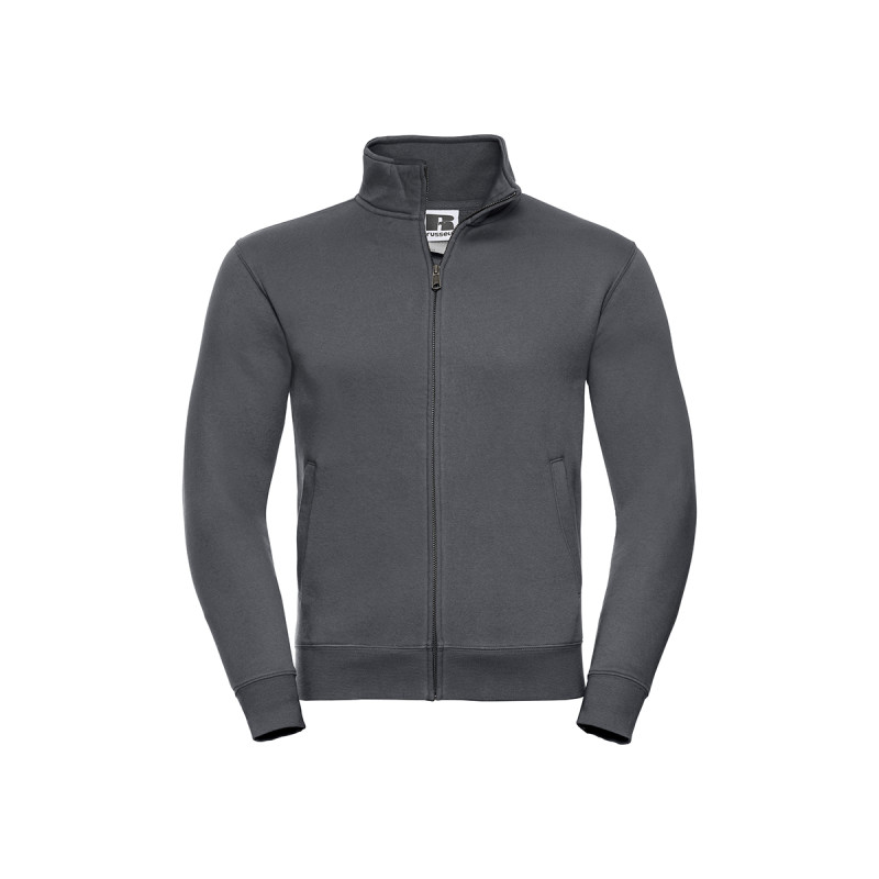 Felpa uomo zip intera authentic