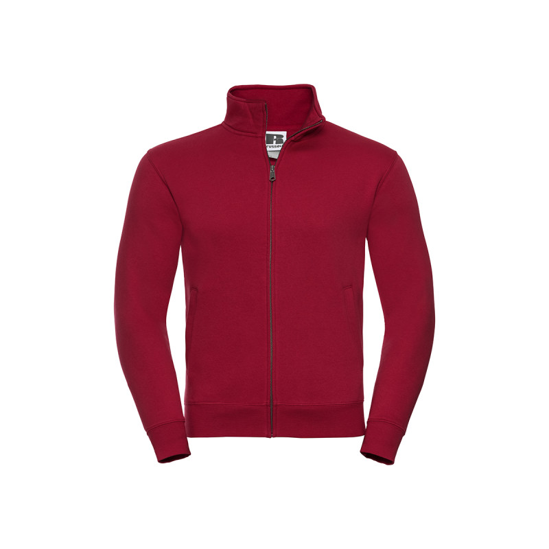 Felpa uomo zip intera authentic