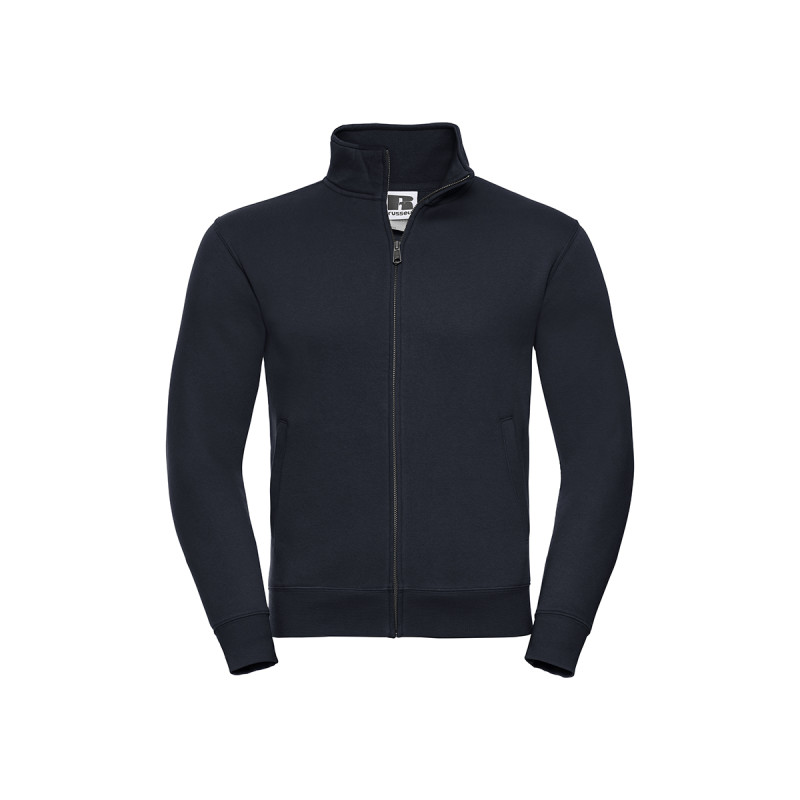 Felpa uomo zip intera authentic