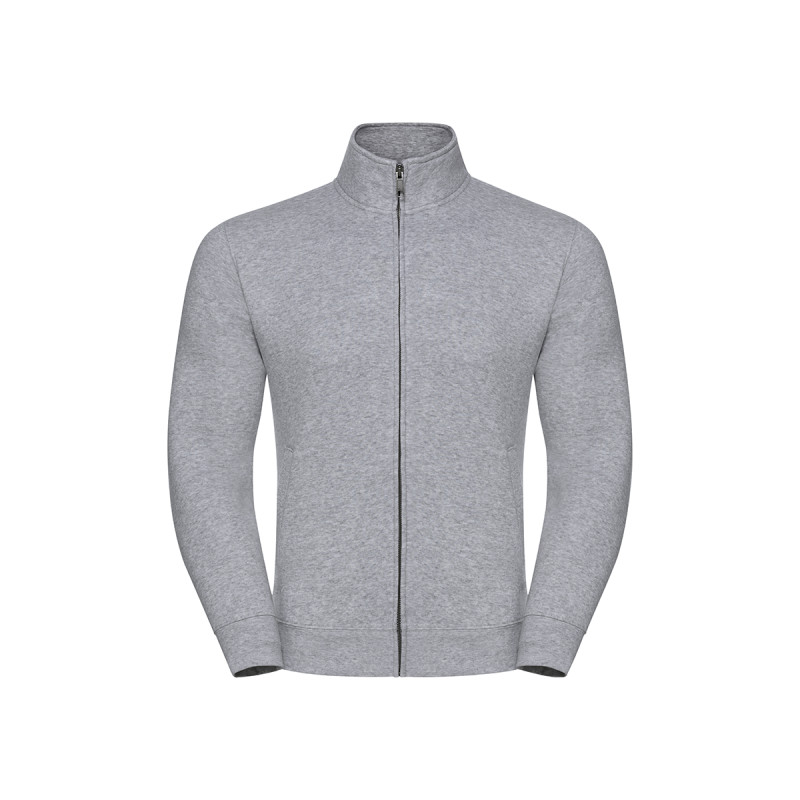 Felpa uomo zip intera authentic