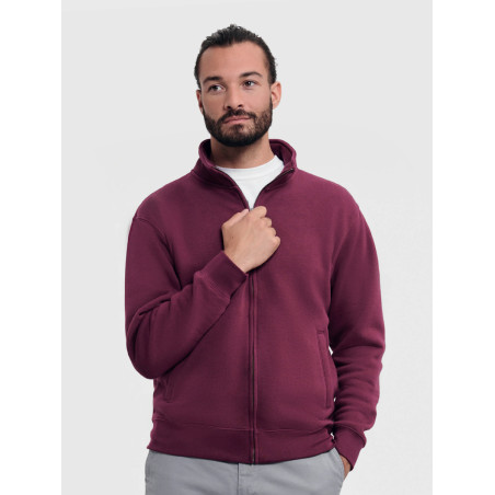 Felpa uomo zip intera authentic