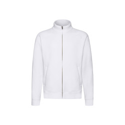 Felpa uomo zip intera premium