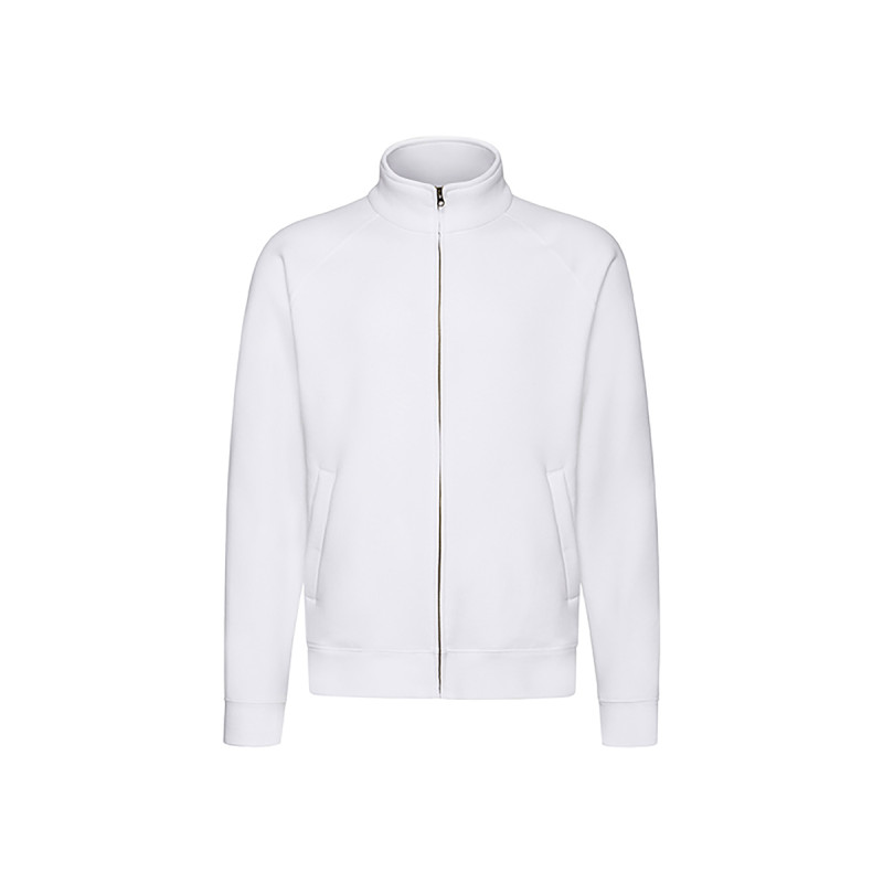 Felpa uomo zip intera premium