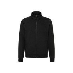 Felpa uomo zip intera premium