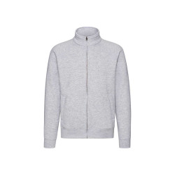 Felpa uomo zip intera premium
