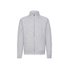 Felpa uomo zip intera premium