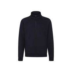 Felpa uomo zip intera premium