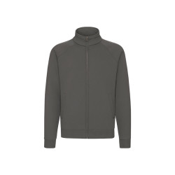 Felpa uomo zip intera premium