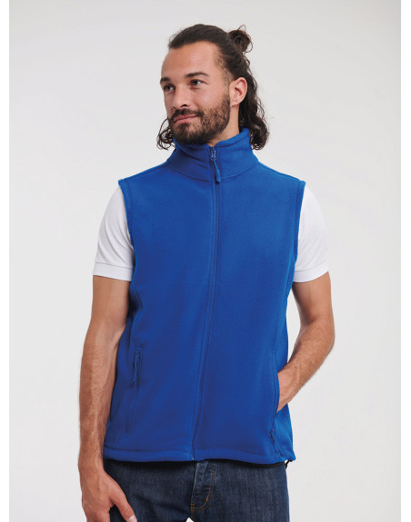 Gilet uomo in pile