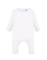 Pagliaccetto baby manica lunga felpa leggera french terry