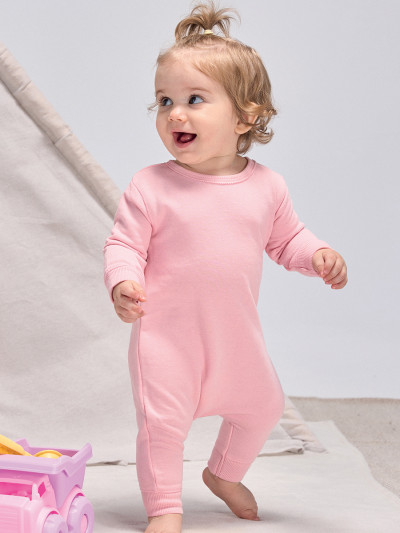 Pagliaccetto baby manica lunga felpa leggera french terry