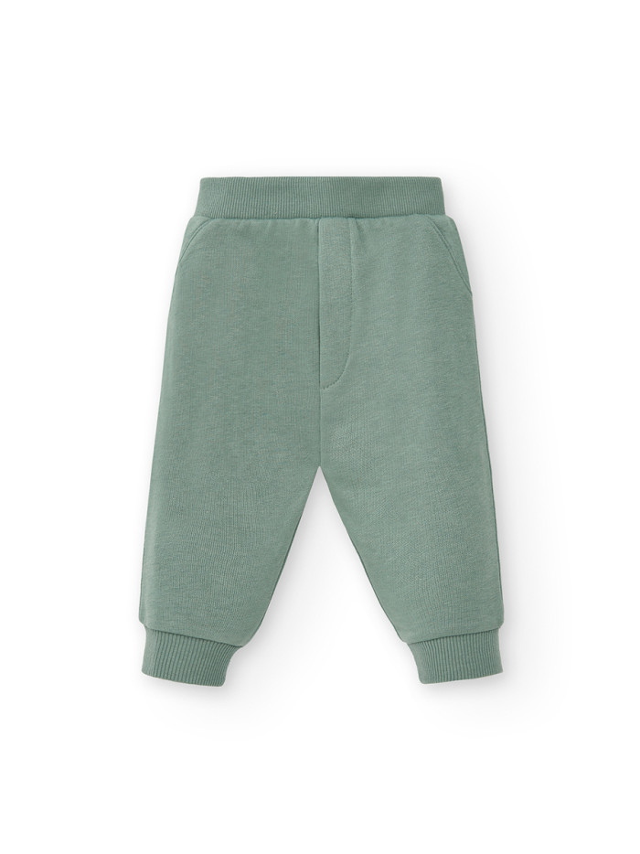 Pantalone baby felpa leggera french terry