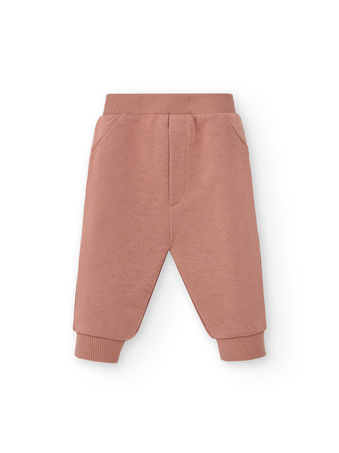 Pantalone baby felpa leggera french terry