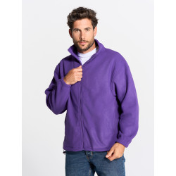 Pile uomo zip intera