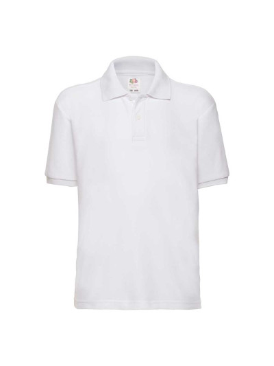 Polo bambino manica corta 65/35