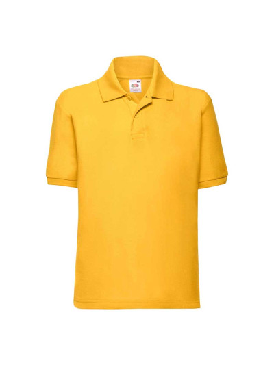 Polo bambino manica corta 65/35