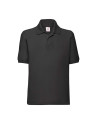 Polo bambino manica corta 65/35
