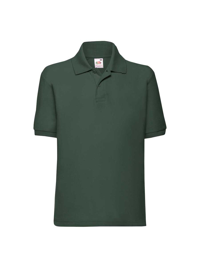 Polo bambino manica corta 65/35