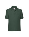 Polo bambino manica corta 65/35
