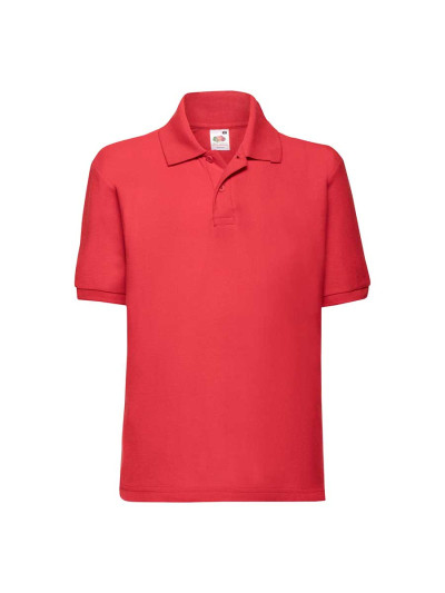Polo bambino manica corta 65/35