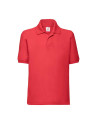 Polo bambino manica corta 65/35