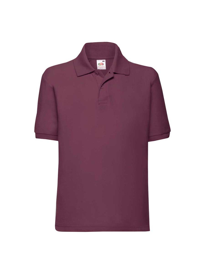 Polo bambino manica corta 65/35