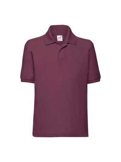 Polo bambino manica corta 65/35