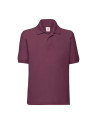 Polo bambino manica corta 65/35