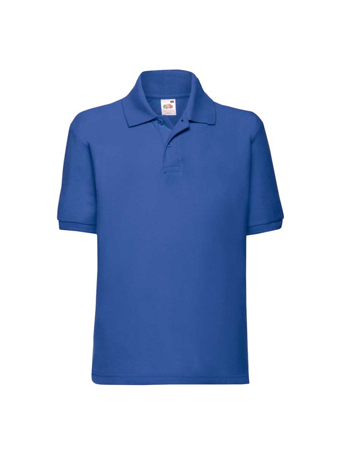 Polo bambino manica corta 65/35