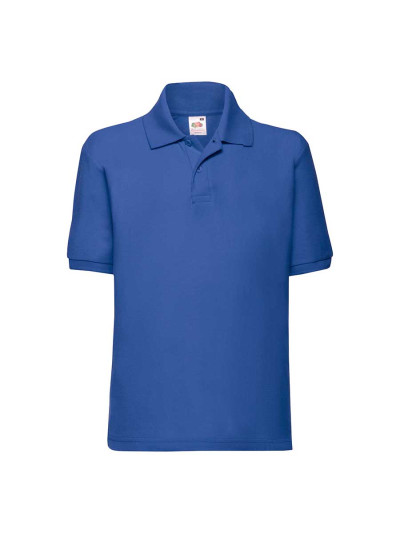 Polo bambino manica corta 65/35