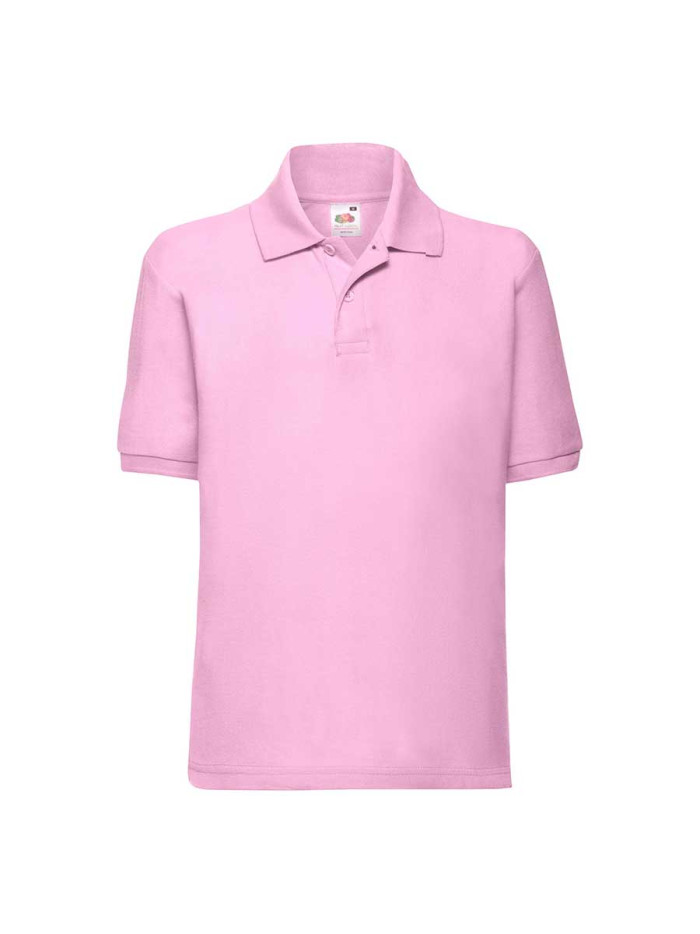 Polo bambino manica corta 65/35
