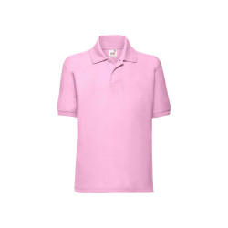 Polo bambino manica corta 65/35