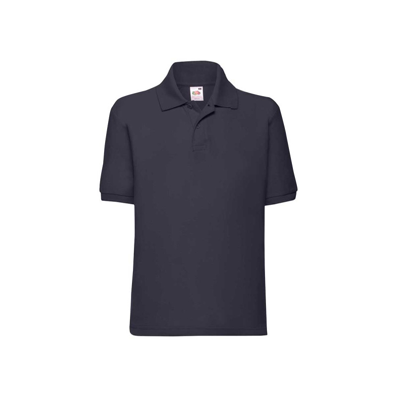 Polo bambino manica corta 65/35
