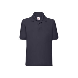 Polo bambino manica corta 65/35