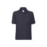 Polo bambino manica corta 65/35